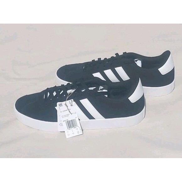 Adidas VL Court 3.0 Men\'s Footwear Shoe Athletic Sneakers Size 11.5 Black White
